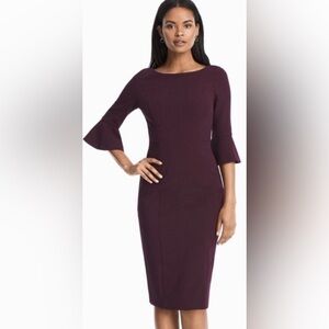 White House Black Market Purple Dress